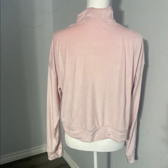 Juicy Couture Pink Boxy Polo Sweatshirt - Picture 4 of 5